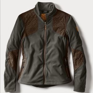 Eddie Bauer Sporting Fleece Zip Up Jacket